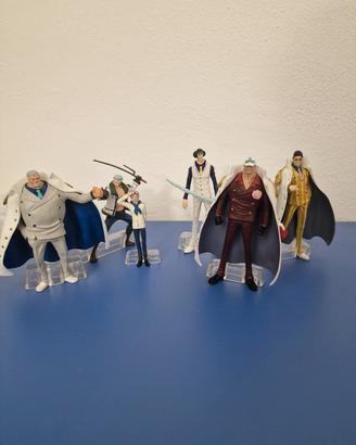Lotto 6 ActionFigure OnePiece Hachette Marina