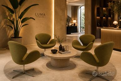 Set 4 Swan Chair originali Fritz Hansen (2008)