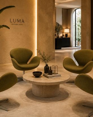Set 4 Swan Chair originali Fritz Hansen (2008)
