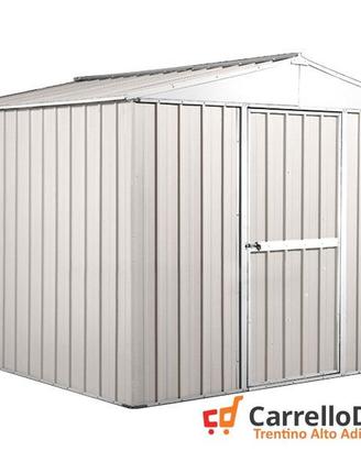 Box porta attrezzi in lamiera 276x260 bianco