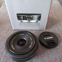 Canon. ef stm 40mm 2.8