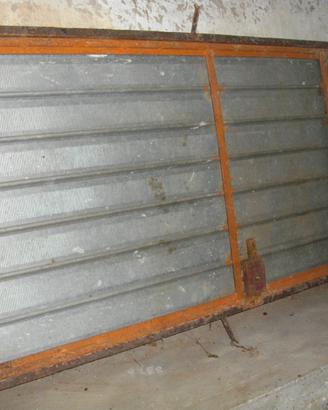 Porta da cancellata esterna/cantina e reti letto