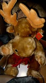 Peluche Renna Natale vintage DE.CAR