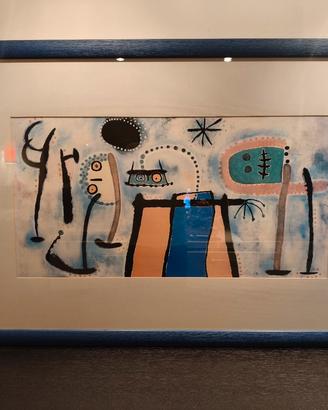 quadro stampa Joan Mirò 110X80