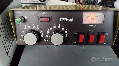 Amplificatore Lineare bivalvola RMS K100