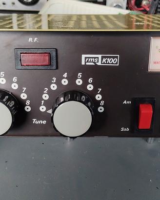 Amplificatore Lineare bivalvola RMS K100