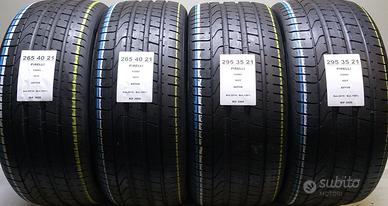 4 GOMME 265 40 21/295 35 21 PIRELLI 100% RIF3908