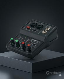 Mixer Audio per Registrazione voci e strumenti