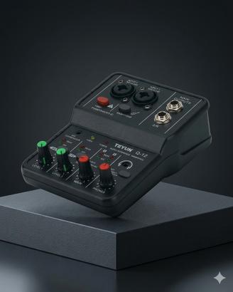 Mixer Audio per Registrazione voci e strumenti