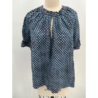 Giacca blu a maniche lunghe