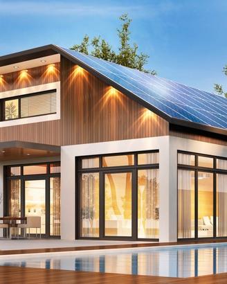 impianto fotovoltaico 11 K W Lifepo4 wifi