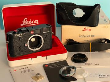 Leica M6 black del 1996 SPLENDIDA