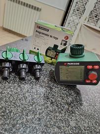 Programmatore irrigazione e adattatore 