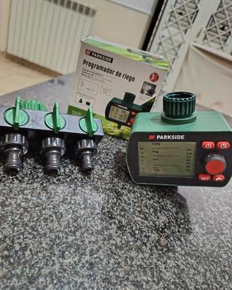 Programmatore irrigazione e adattatore 