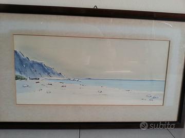 acquerello firmato Amicucci