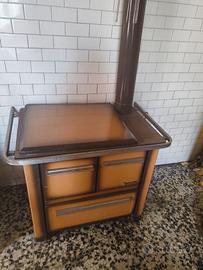 Cucina a legna vintage
