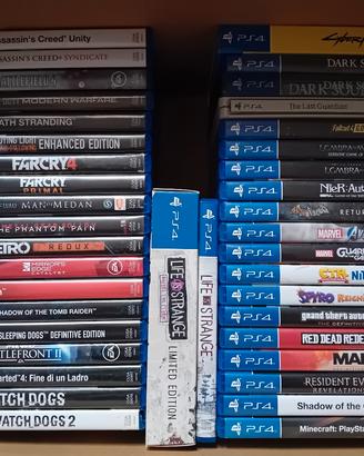 50 videogiochi PS4