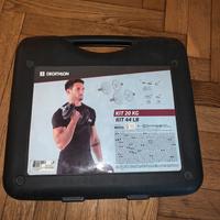 Kit manubri 20kg decathlon