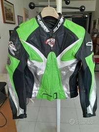 Tuta moto pelle Suomy divisibile due pezzi