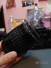 canon 60d con obbiettivo 58mm