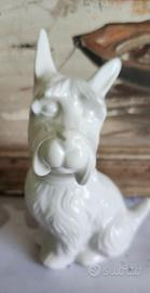 Statuetta vintage in porcellana di uno Scottish Te