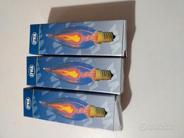 3 Lampadine Effetto Fiamma