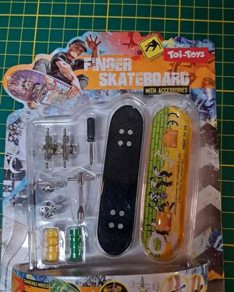 Finger Skateboard con Accessori