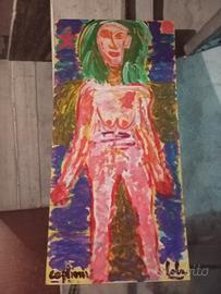 quadro del Caglioni olio su masonite 