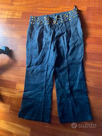 Pantalone lino corto