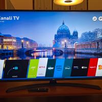 LG 55” 4K Smart TV UJ634V webOS.