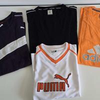 Lotto stock magliette Puma Adidas Colmar uomo XXL