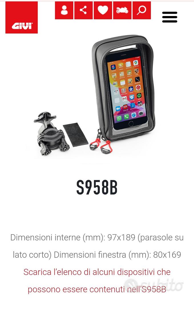 porta smartphone GIVI s958b - Accessori Moto In vendita a Udine