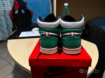 Jordan 1 high lucky green