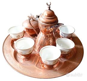 SOUVENIR ALGERIA 1956 SERVIZIO CAFE ALGERI CASBAH