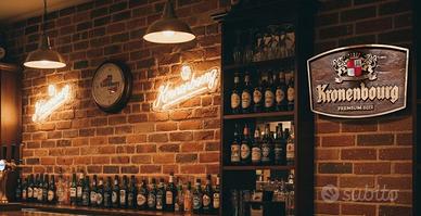 orologio pubblicitario KRONENBOURG