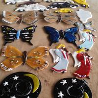 oggetti vari in vetro artistico