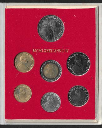 Vaticano - divisionale mint set ms87 1982