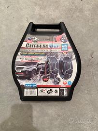 Catene da neve nuove 9mm KNS 120 (R15-18)