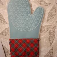 Guanto da forno in silicone. 