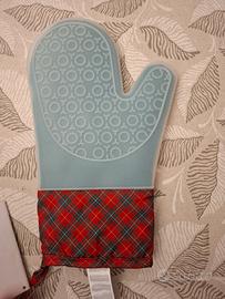 Guanto da forno in silicone. 