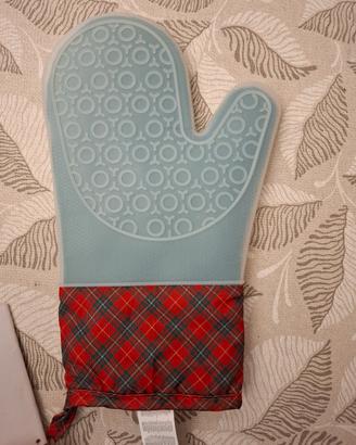 Guanto da forno in silicone. 