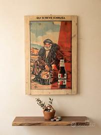 Quadro Qui si beve Ichnusa  collezione 