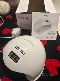 Lampada led professionale semipermanente unghie