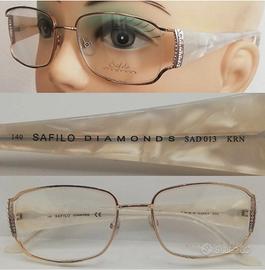 Occhiale vista SAFILO DIAMONDS  donna NUOVO strass