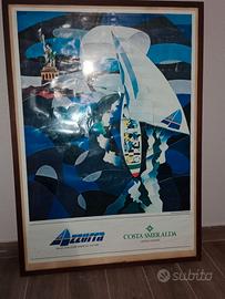 Poster Azzurra America's Cup