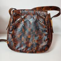 borsa vintage vera pelle Pettinati Firenze 