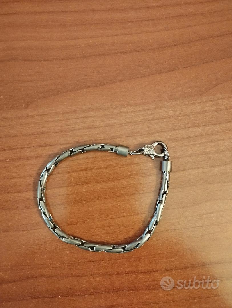 bracciale catena in argento - Abbigliamento e Accessori In vendita a Cuneo