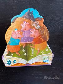 Puzzle Djeco "I Tre Porcellini"