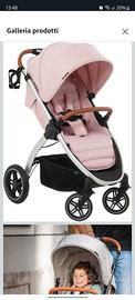 Passeggino Hauck Uptown rosa