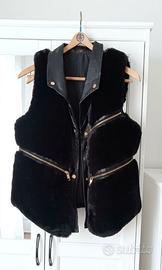Gilet in pelliccia sintetica